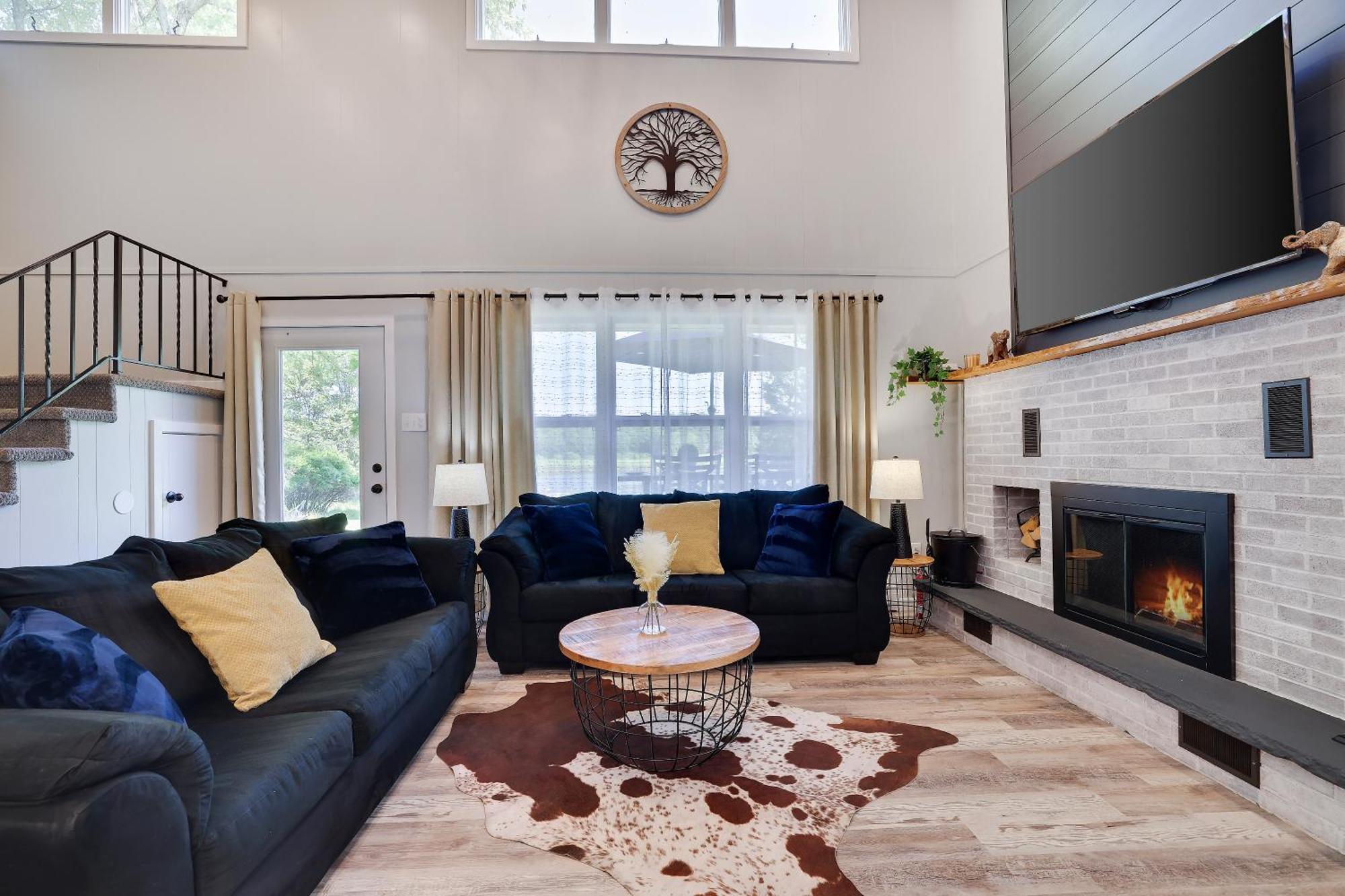 Poconos Brand New Lakefront Oasis 1 Acre, Hottub Gameroom Firepits Talk About Privacy Albrightsville Luaran gambar
